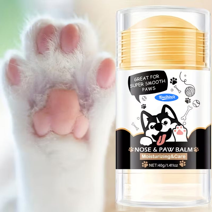 Rub onto pads and nose